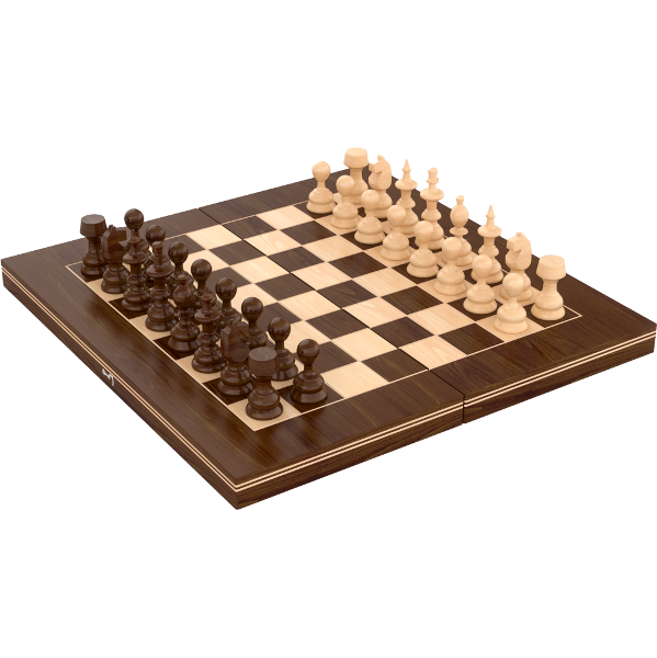 2 in 1 Chess & Backgammon Medias 38 cm